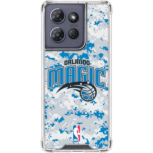 NBA Orlando Magic Digi Camo Moto G Play 5G (2025) Clear Case